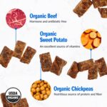 PetPlate Beef and Sweet Potato Bites, Human Grade Dog Treats, All Life Stages, Grain-Free, Organic and Real Ingredients, High Protein, Healthy Snacks (Pack of 1, 4.5 Ounce) - Image 5