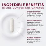Saccharomyces 10B - Saccharomyces Boulardii, 10 Billion CFU Per Serving, Patented Strain: Lynside CNCM I-3799, Probiotic Capsules, Probiotics for Men and Women - 120 Count - Image 4