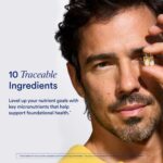Ritual Multivitamin for Men 18+ with Zinc, Vitamin A and D3 for Immune Function Support*, Omega-3 DHA, B12, K2, Gluten Free, Non-GMO, Vegan, Mint Essenced, 30 Day Supply - Image 7