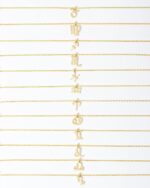 PAVOI 14K Gold Plated Cubic Zirconia Astrology Necklaces for Women - Zodiac Pendant Jewelry Gifts - Zodiac Sign Pendant Necklaces - Image 4
