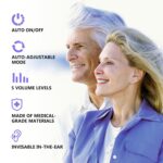 Hearing Aids for Seniors, Mini Rechargeable and Long-Lasting Invisable IN-THE-EAR Hearing Aids with Noise Cancelling, Customizable Listening Experience and Easy Control - Image 6