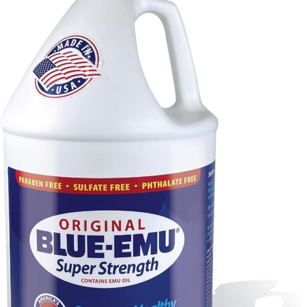 Blue Emu Original Super Strength Cream, Muscle and Joint Support, Professional Family Size 1 Gallon Bottle w/Pump