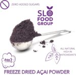 Slofoodgroup Freeze Dried Açaí Powder - Pure Acai Powder from Brazil (.25Lb/4oz Açaí), Acai Fruit Powder - Image 2