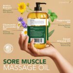 Cosmetasa Massage Oil for Sore Muscles with Roller Ball - Soothes Joints & Muscles with Arnica, Lavender Oil, Peppermint Oil & Chamomile Extract, Unisex - Image 9