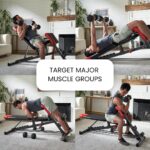 Finer Form Multi-Functional FID Weight Bench for Full All-in-One Body Workout – Hyper Back Extension, Roman Chair, Adjustable Ab Sit up Bench, Incline Decline Bench, Flat Bench - Image 4
