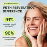 NMN Supplement Alternative - Liposomal NAD w/Resveratrol - High Purity NAD Supplement for Anti-Aging, Energy, Focus - Image 2