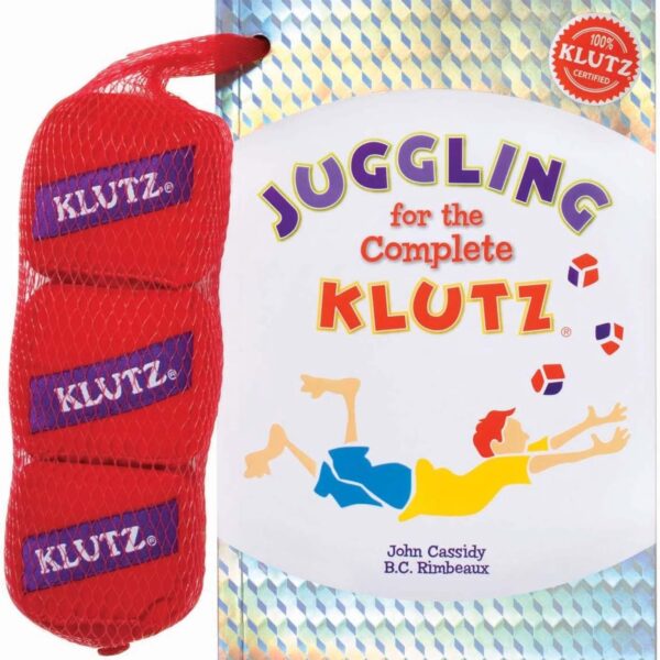 Juggling for the Complete Klutz 5.5" Length x 2.5" Width x 8.5" Height, Red, White