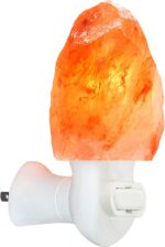 Spantik Pink Himalayan Salt Lamps - Hand Carved, Natural Night Lights for Bedrooms and Home Decor - Image 3