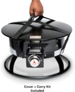 Outland Living Firebowl 893 Deluxe Outdoor Portable Propane Gas Fire Pit with Cover & Carry Kit, 19-Inch Diameter 58,000 BTU, Black - Image 6