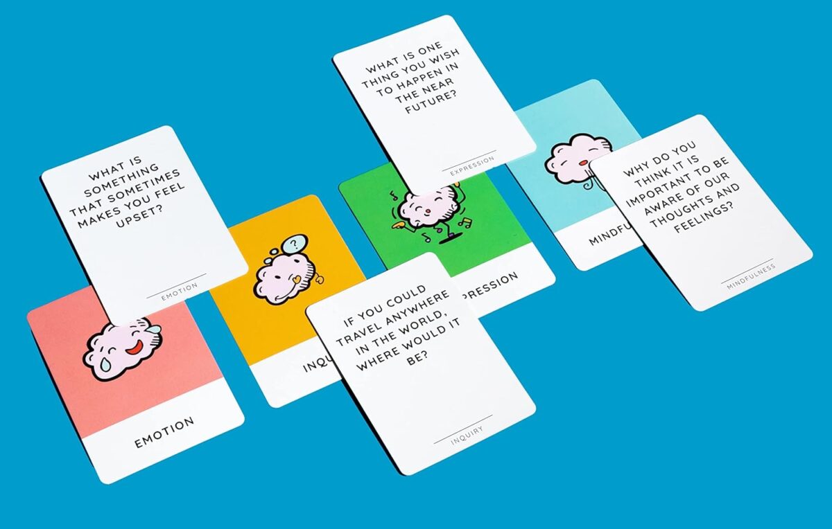 The School of Mindfulness- Mindfulness Game for Kids: Mindful Talk Cards for Children and Parents- for Authentic and Meaningful Conversations… - Image 7