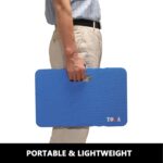 Kneeling Pad Thick Extra Large High Density Foam Comfort Kneeling Pad for Work Gardening Yoga Exercise Garden Knee Pad, 1 Pack - Image 4