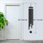 Large Wind Chimes for Outside Deep Tone, 65" Deep Tone Wind Chimes for Outside Porch Garden Patio Balcony Memorial Room Decor, Memorial Sympathy Gift for Loss of Loved One - Image 2