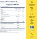 Ritual Multivitamin for Men 18+ with Zinc, Vitamin A and D3 for Immune Function Support*, Omega-3 DHA, B12, K2, Gluten Free, Non-GMO, Vegan, Mint Essenced, 30 Day Supply - Image 3