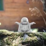 Buddha Sandstone Statues, Zen Monk Praying Statue Sculptures Ornament for Wealth Good Luck Feng Shui Decor Home Office Car Decoration(Laughing Buddha) - Image 5