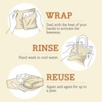 Bee's Wrap Reusable Beeswax Food Wraps Made in the USA, Eco Friendly Beeswax Wraps for Food, Sustainable Organic Cotton Wraps, XXL Cut To Size Wax Paper Roll, Honeycomb - Image 7