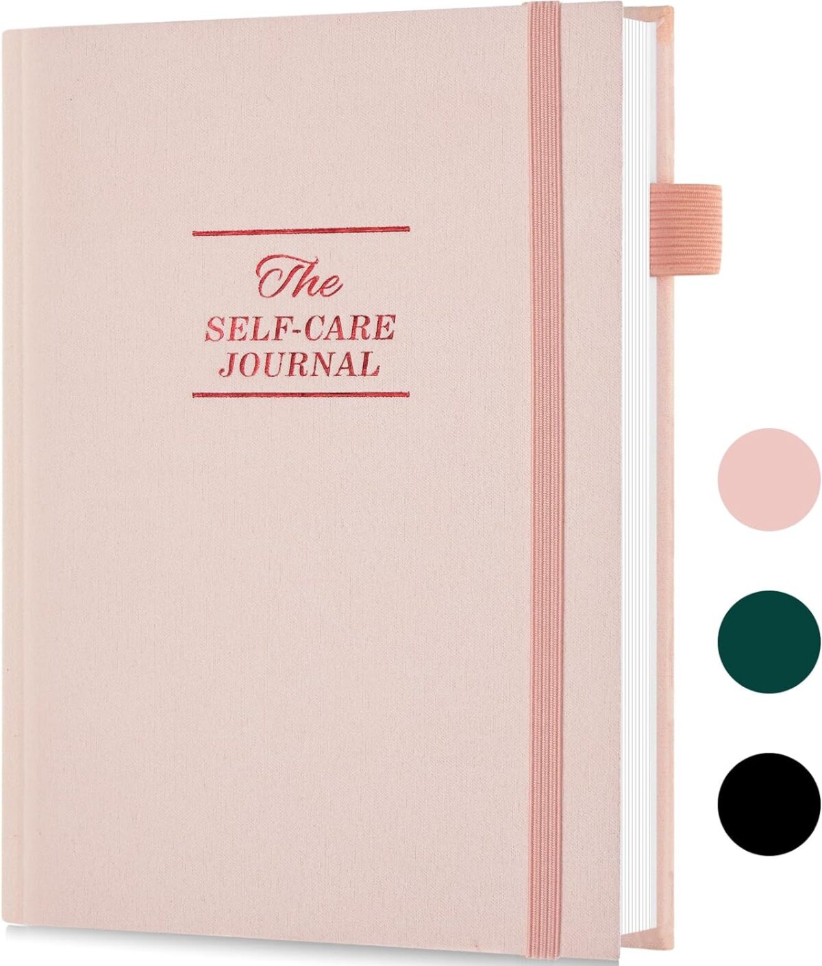 Self-Care Journal, Wellness & Daily Reflection Notebook – Gratitude Journal Guided Journal for Women – Self Care Planner, Mental Health Journal with Mood Tracker – A5 Size (Pink) - Image 1