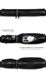 Fitgriff® Running Belt for Men & Women - Secure Jogging Pouch for Phone, Keys & Essentials - For All Cell Phones - Image 2