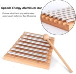 LIEKE 7 Tone Hand Chime Instrument Meditation Chime Mindfulness Bell with Nice Tone For Yoga Meditation Sound Healing Teachers' Classroom Management Tool - Image 3