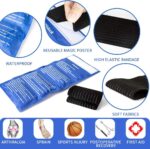 Gel Ice Cold Packs - (2-Piece Set) Soft Reusable Cold/Hot Compress, Provides Alleviate Joint and Muscle Pain. Flexible Therapy from Injuries - Shoulder, Back, Knee, Neck, Ankle & More. - Image 5