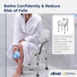 Drive Medical Knock Down Bath Bench - Image 3