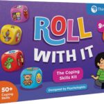 ThinkPsych Roll with It - CBT Coping Skills Kit - Anger Management - Stress Relief - Social Emotional Learning Toys & Anxiety Relief Tools for Kids - Ages 5-12 - Play Therapy & Calm Down Kit