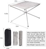 22 inch Portable Outdoor Fire Pit, Collapsing Steel Mesh Fireplace - Perfect for Camping, Backyard and Garden - Carrying Bag Included - Image 2