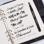 Calligraphy Pens,8 Size Calligraphy Pens for Writing,Brush Pens Calligraphy Set for Beginners, Hand Lettering Pens - Image 4