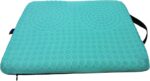 Gel Seat Cushion for Tailbone Support and Relief from Butt and Back Pain and Pressure - Cushions are Large Thick and Comfortable - Ideal for Office Chairs Driving Travel and Long Sitting - Image 6