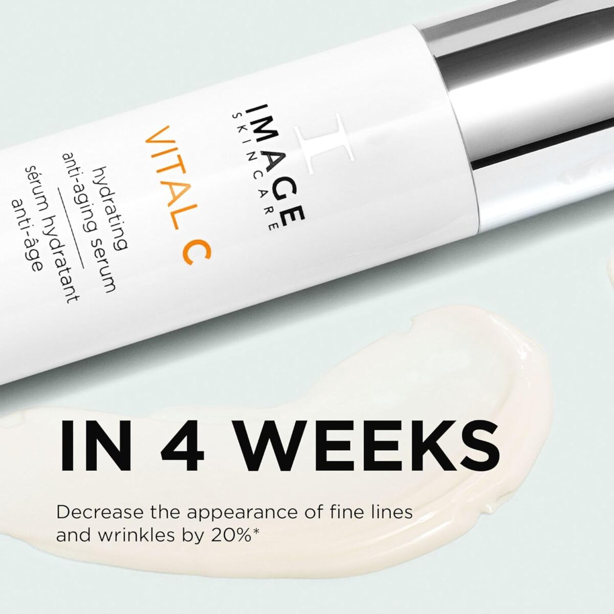 IMAGE Skincare, VITAL C Hydrating Face Serum, with Vitamin C and Hyaluronic Acid, to Brighten, Tone and Smooth Appearance of Wrinkle - Image 4