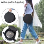 AKLOT Steel Tongue Drum 10 Inches 11 Notes - Percussion Instruments - HandPan Tank Drum C Key with Drum Mallets Stickers Finger Picks and Gig Bag - Image 6