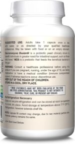 Jarrow Formulas Saccharomyces Boulardii Probiotics + MOS 5 Billion CFU Probiotic Yeast for Intestinal Health Support, Gut Health Supplements for Women and Men, 180 Veggie Capsules, 180 Day Supply - Image 9