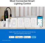 Lutron Caseta Original Smart Dimmer Switch Kit, 2 Dimmer Switches, 2 Wall Plates, 2 Remotes, 2 Pedestals, and Smart Hub, Works with Alexa, Apple Home, Google Home, 3Way, 150W, No Neutral, P-BDG-PKG2W - Image 4