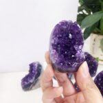 Amethyst Cluster Crystal Quartz Amethyst Rock Raw Stone Purple Crystals Amethyst Geode Healing Crystals 0-0.5LB - Image 5