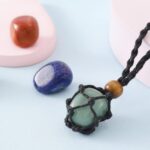 7 Chakra Healing Crystal Necklace Set - Boho Handmade Cord Cage and Hippie Energy Pendant Holder Real Crystal and Healing Stone Jewelry Spiritual Gift for Women Teen - Image 7