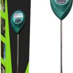 XLUX Soil Moisture Meter, Plant Water Monitor, Hygrometer Sensor for Gardening, Farming, Indoor and Outdoor Plants, No Batteries Required