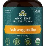 Ashwagandha Tablets by Ancient Nutrition, Stress Relief, Supports Energy, Mental Clarity and Concentration, Reduces Fatigue and Anxiousness, Paleo and Keto Friendly, 30 Capsules