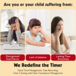 Visual Timer for Kids with Planning Board, ADHD Timer for Kids, Daily Chore Board-Checklist for Autism, Increase Self-Regulation, Silence Timer for Home School - Image 6