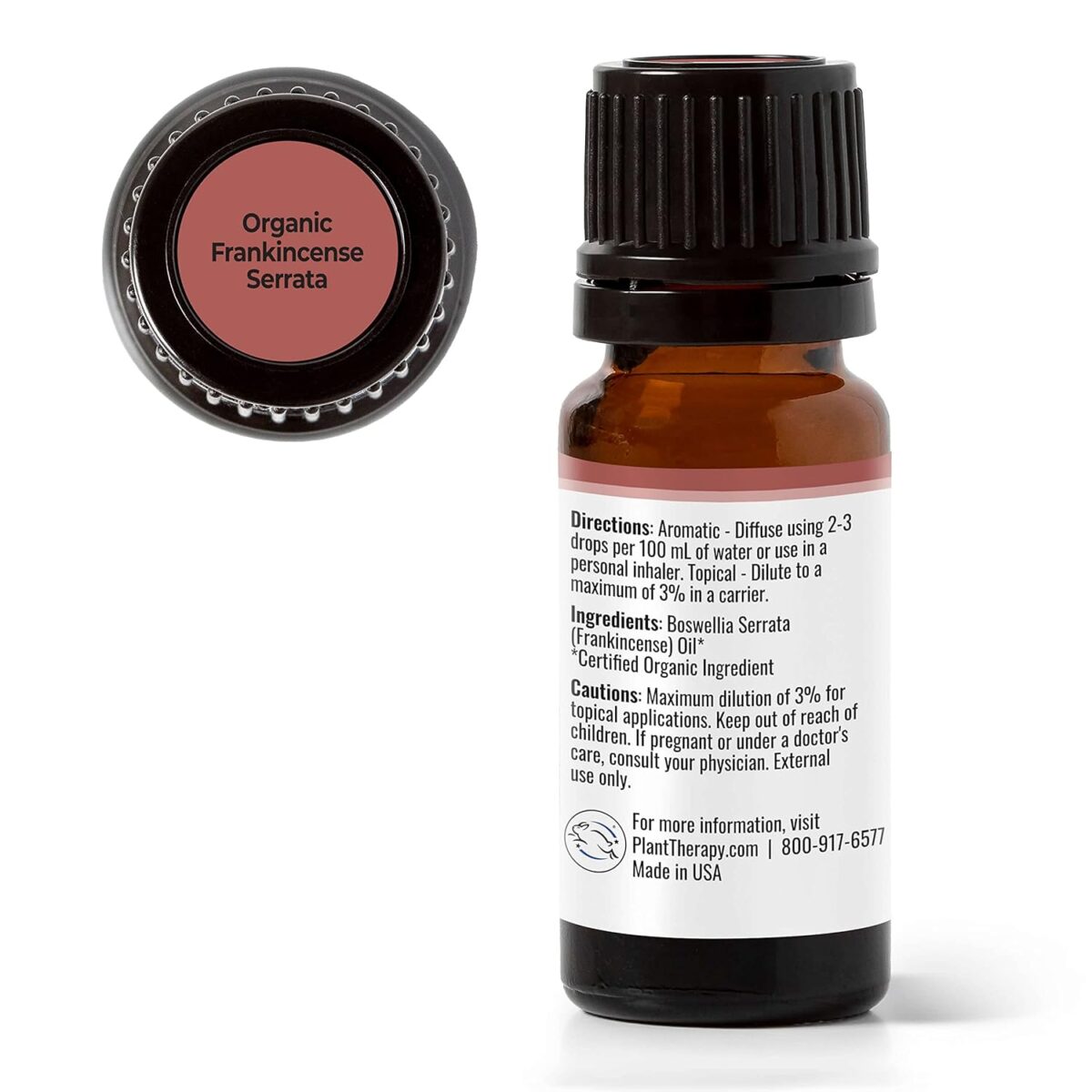 Plant Therapy Organic Frankincense Serrata Essential Oil 100% Pure, USDA Certified Organic, Undiluted, Natural Aromatherapy, Therapeutic Grade 10 mL (1/3 oz) - Image 7