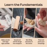 Chinese Soup Dumpling Kit for Women | Cooking Gifts for Wife Who Loves to Cook DIY Gifts for Valentines Steam Basket Dumplings using Bamboo Steamer a Unique Gift for Cooks, Easter Gift - Image 6