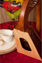Roosebeck Lily Harp, 8 Strings, Knotwork - Image 4
