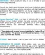 XYMOGEN Immune Essentials Daily - Long-Term Immune Support Supplement with Vitamin D3, Vitamin C Ascorbic Acid, Vitamin A, N Acetyl L Cysteine, Zinc Chelate, Quercetin (120 Capsules) - Image 6