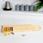 Bamboo Weekly Pill Organizer - 7 Day Wood Tablet Box - Ideal Aesthetic Pill Organizer for Vitamins or Supplements​ - Image 9