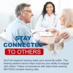 Hearing Aids with Long-Lasting Charging Case, Invisible Hearing Aids for Seniors with Smart Noise Cancellation, Completely-In-Canal Hearing Aid Devices, Easy Control - Image 6