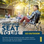GCI Outdoor Freestyle Rocker Portable Folding Rocking Chair, Outdoor Camping Chair with Side Table - Image 6