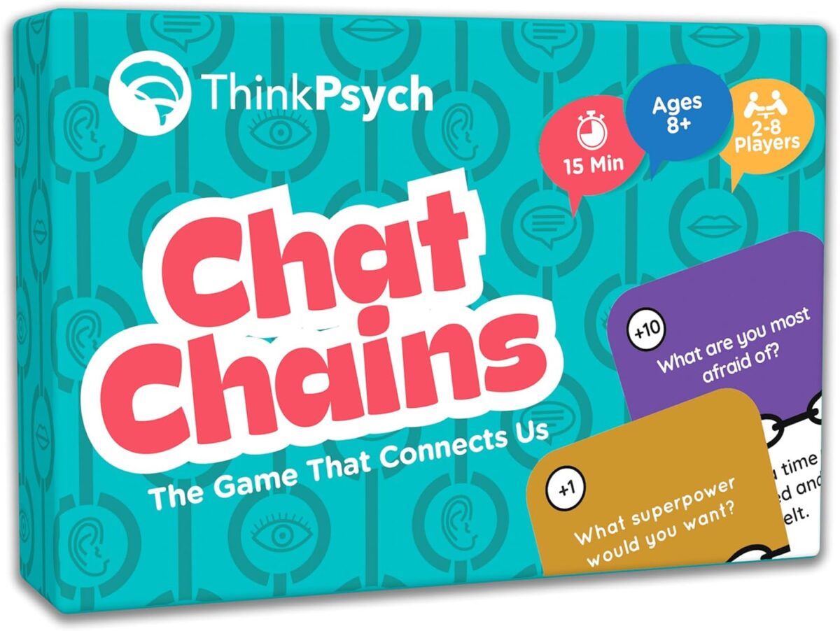 Chat Chains - The Game That Connects Us | Emotional Social Skills Games for Teens | Kids Therapy Games | Ages 8-99 | Fun and Fast | 15 Mins Playtime - Image 1