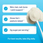 Vital Proteins Collagen Peptides Powder - Grass Fed Collagen Peptides for Hair, Nail, Skin, Bone & Joint Health, Unflavored, 9.33oz - Image 5
