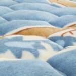 Prayer Rug Muslim Prayer Mat Islamic - Very Thick Prayer Rug Sajadah for Men Women with Islam Prayer Beads Soft and Luxury (Blue Grey) - Image 9