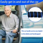 2Pack Car Door Handle for Elderly Car Handle Assist Support Handle Multifunction Handle Car Door Latch Handle for Seniors and Handicapped - Image 2