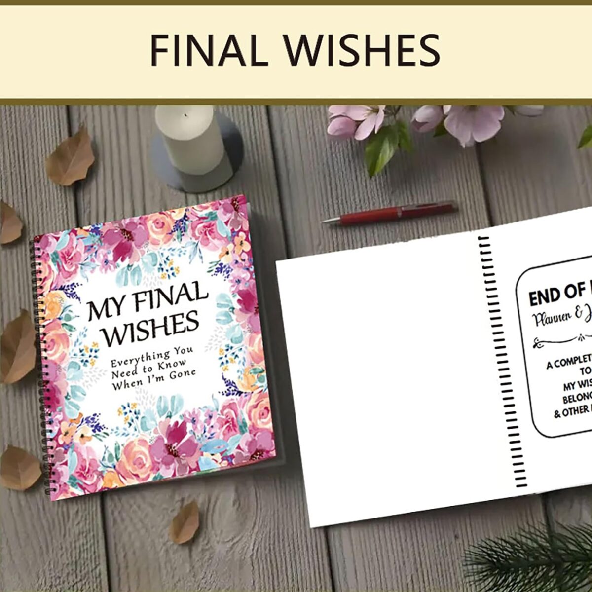 I'm Dead, End Of Life Planner, Funny End of Life Planner Organizer Binder, Evenything You Need to Know When I'm Gone, Estate Planning Organizer for Possessions, Final Wishes, Business Affairs (A) - Image 6