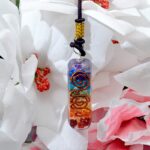 Handmade Orgonite Crystal Seven Chakra Pendant with Adjustable Cord - Orgone Healing Stone Necklace for Spiritual Balance, Meditation, Yoga, Reiki, Gift for Men and Women - Image 7